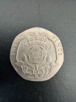 Grossbritannien 20 Pence 1983 Elizabeth II Umlaufmünze