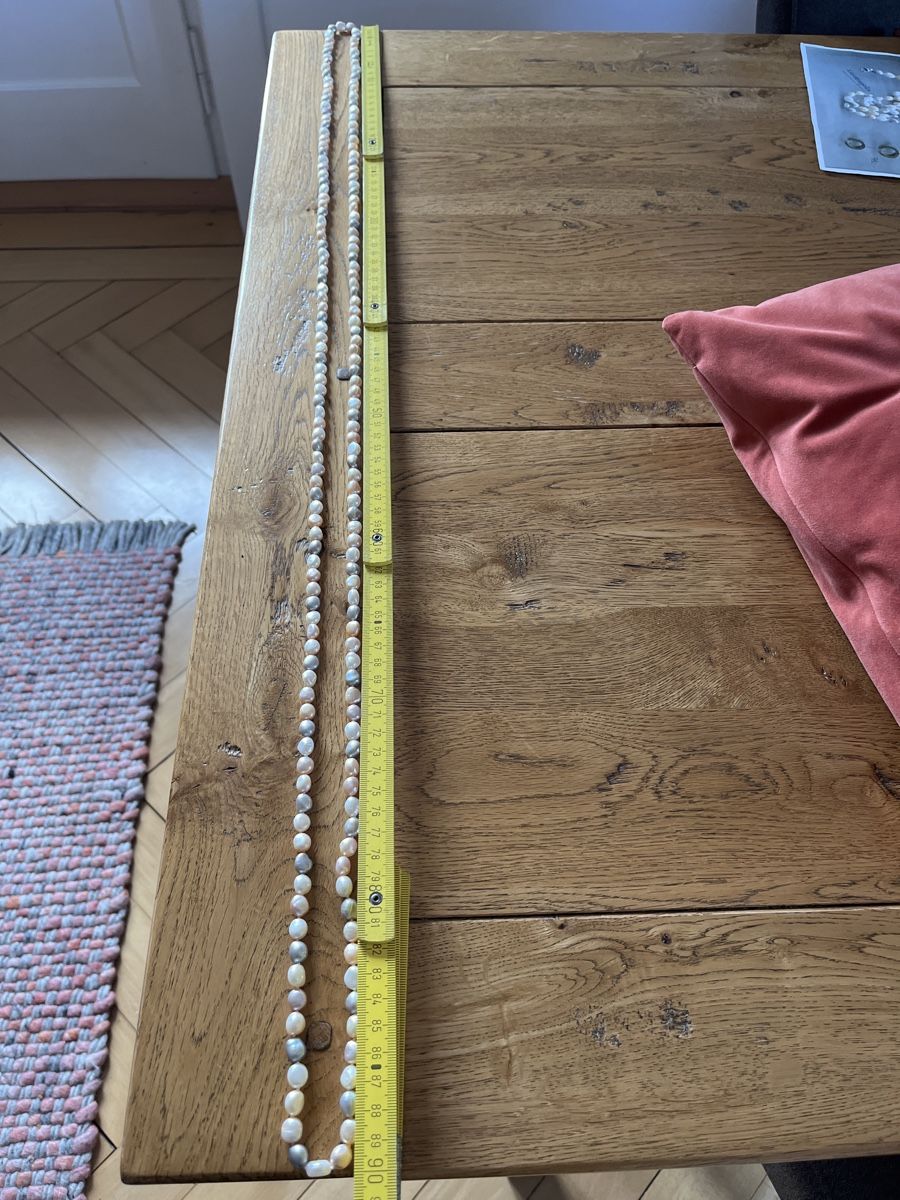 Bucherer Ketten: Süsswasser Perlenkette, 4farbig mit Armband – Gebraucht aus Bern von Boston05 3