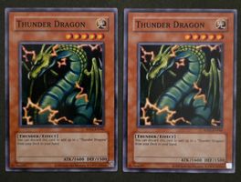 Yu-Gi-Oh! 2x RP01-EN040 Thunder Dragon Playset MINT