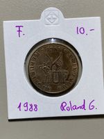 France - 10 francs - 1988 - Roland Garros