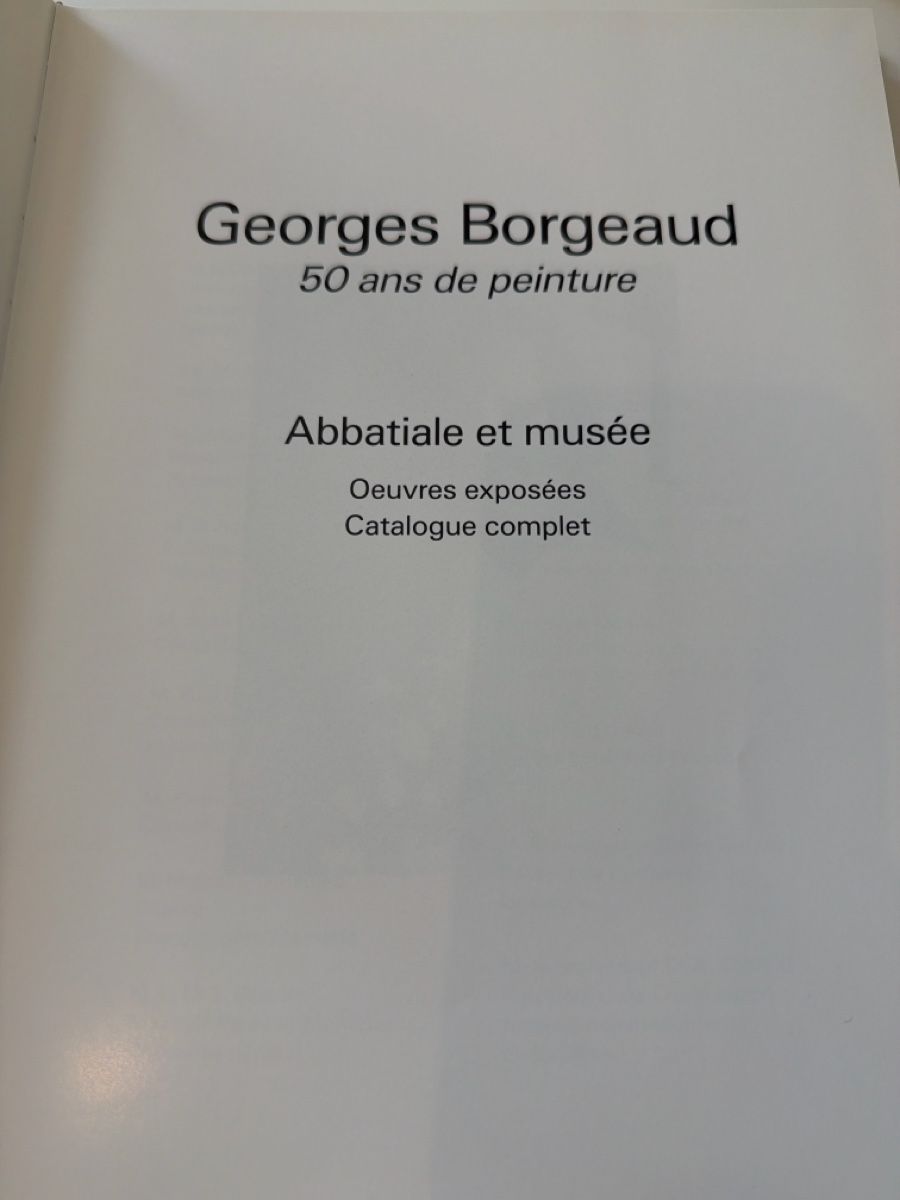 Libri: Gorges Borgeaud, 50ans de peinture – Usato da Genève venduto da ary_c8tx 1