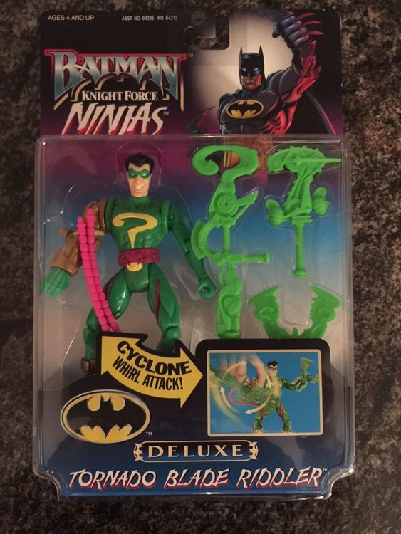 Tornado Blade Riddler 1998 Ninja Batman Action Figur | Acheter sur Ricardo