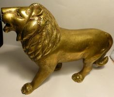 EINMALIGER ANTIKER BRONZE LÖWE,--14,5 x 12 x 5 CM--SELTEN,--