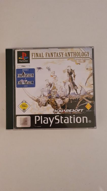 Final Fantasy Anthology Ps1 Playstation 1 Pal Ita - Il Livello Segreto