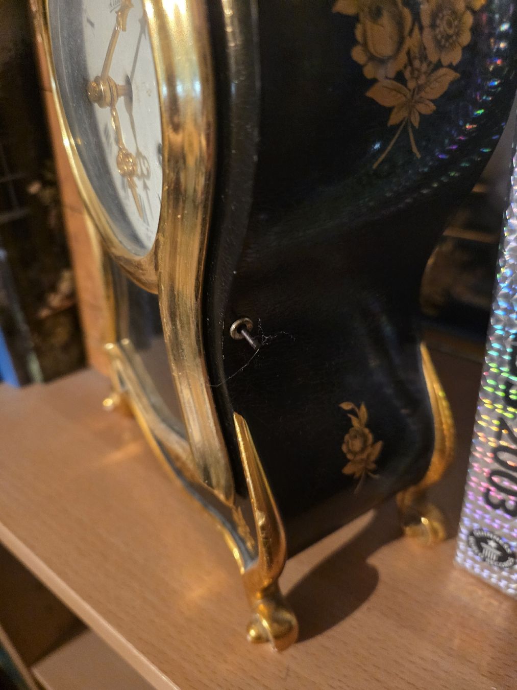 Orologi: le castel pendulette schwarz/gold gebraucht – Usato da Bern venduto da Tigre25 1