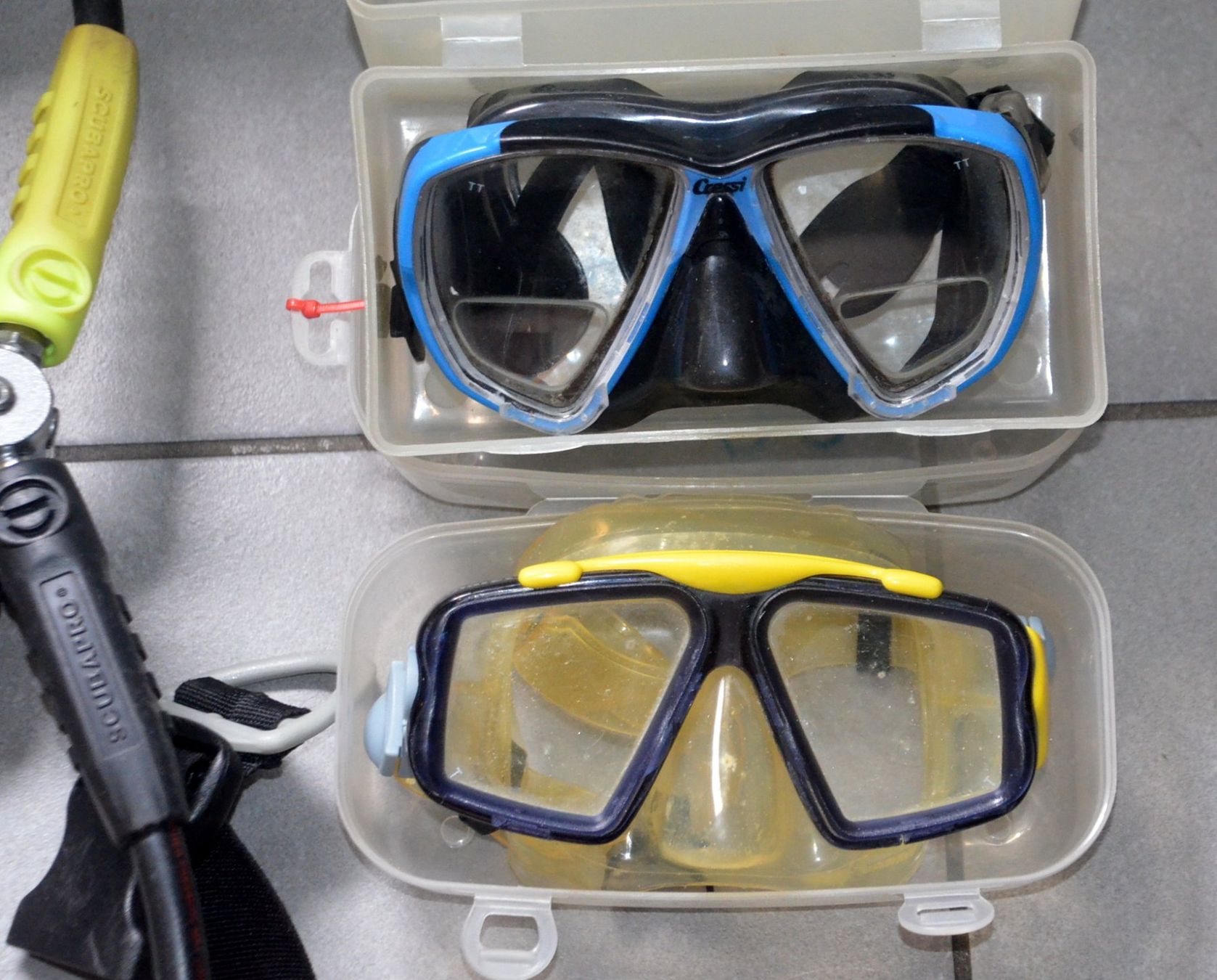 Scubapro Respiratori & Giubbotti: ScubaPro Mares Cressi Taucherset / Kit de plongée – Usato da Collonges venduto da arashee 4
