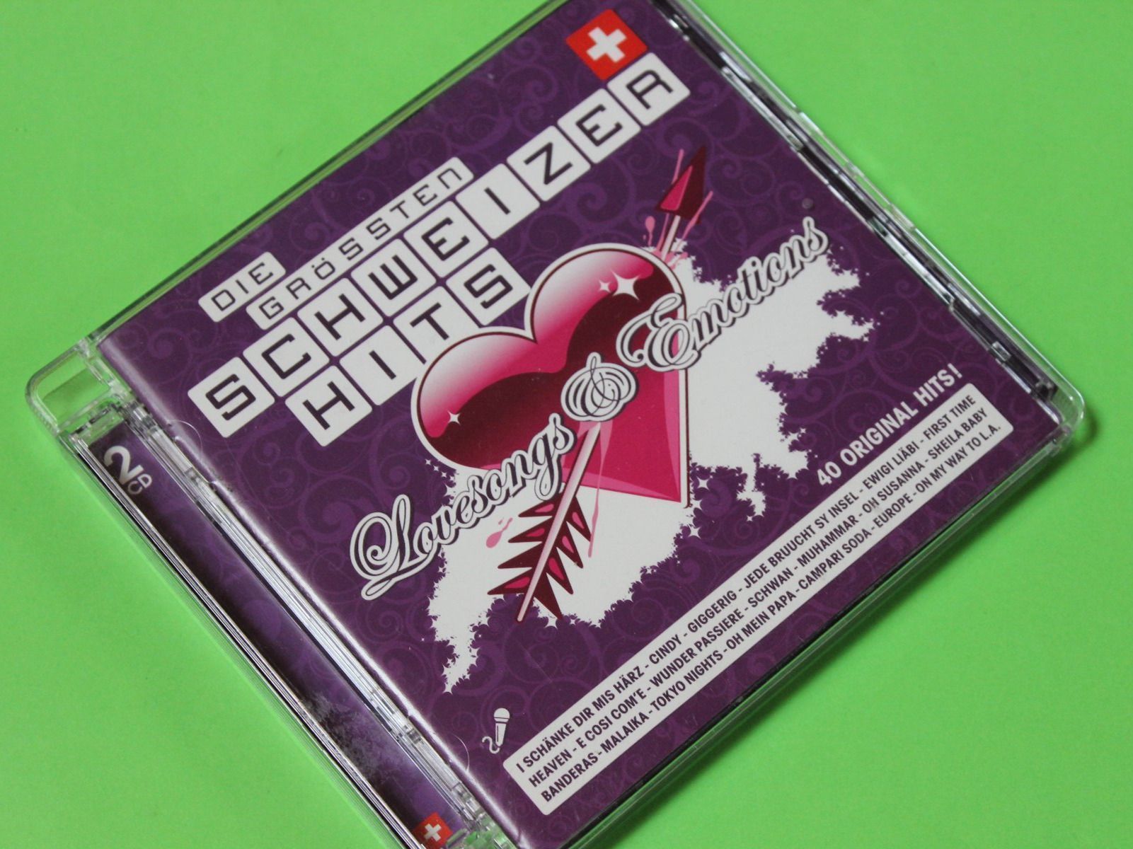 CD: Die grössten Schweizer Hits - Lovesongs & Emotions 2CDs 2007 – Usato da Tübach venduto da JamesStone