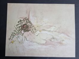 HANS FALK LITHOGRAPHIE SIGNIERT NUMMERIERT