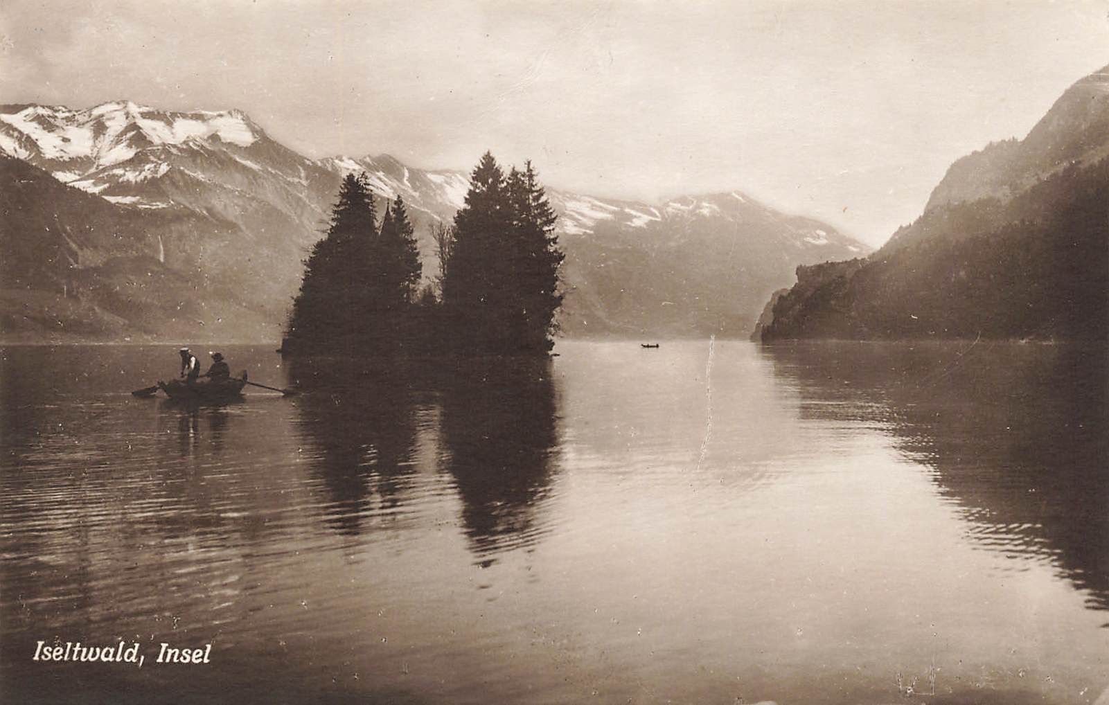 Cartoline postali: Iseltwald Insel – Usato da Biasca venduto da Blenio71