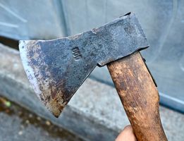 antikes 600er Handbeil geschmiedet L 38cm