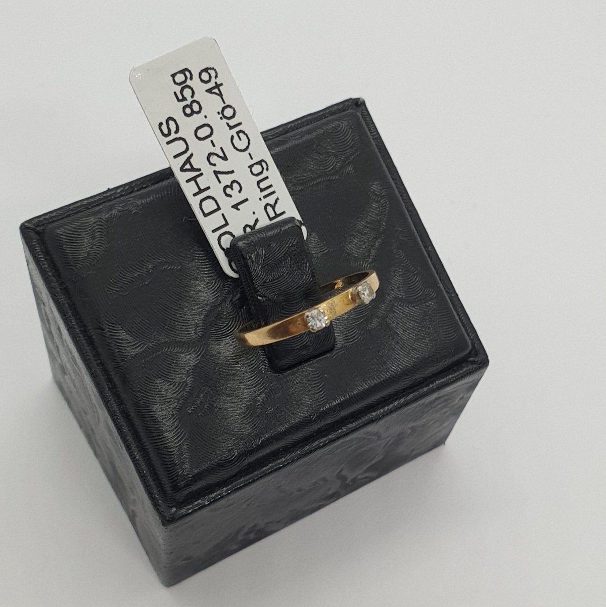 Anelli: Echt 18K Gold - Diamant Ring – Usato da Luzern venduto da Luzern-Goldhaus 1