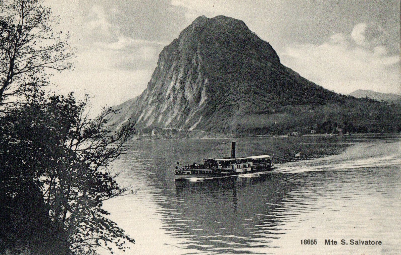 Cartoline postali: Monte S.Salvatore – Nuovo (secondo la descrizione) da Melano venduto da pisonsdro