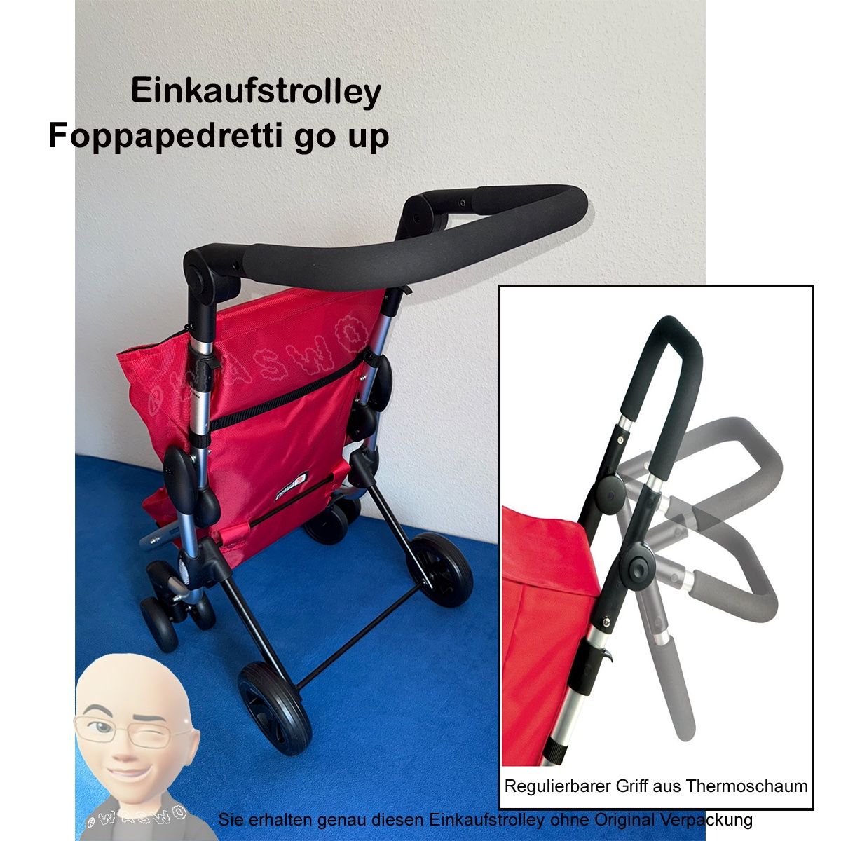 Altro per la casa: Einkaufstrolley go up von Foppapedretti – Nuovo (secondo la descrizione) da Istighofen venduto da Waswo 3