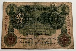 Deutschland 50 Mark 1908