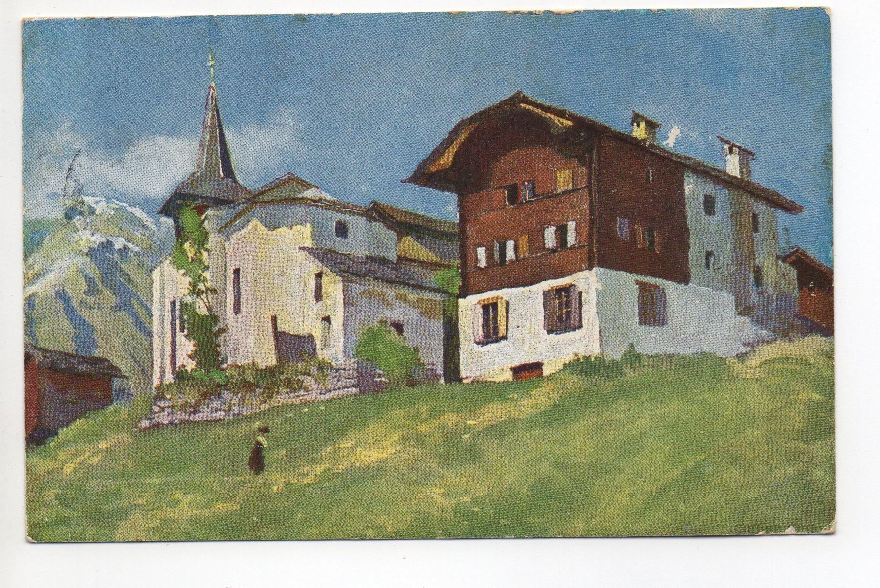 Cartoline postali: Künstler Litho GRIMENTZ – Usato da Jona venduto da philajona