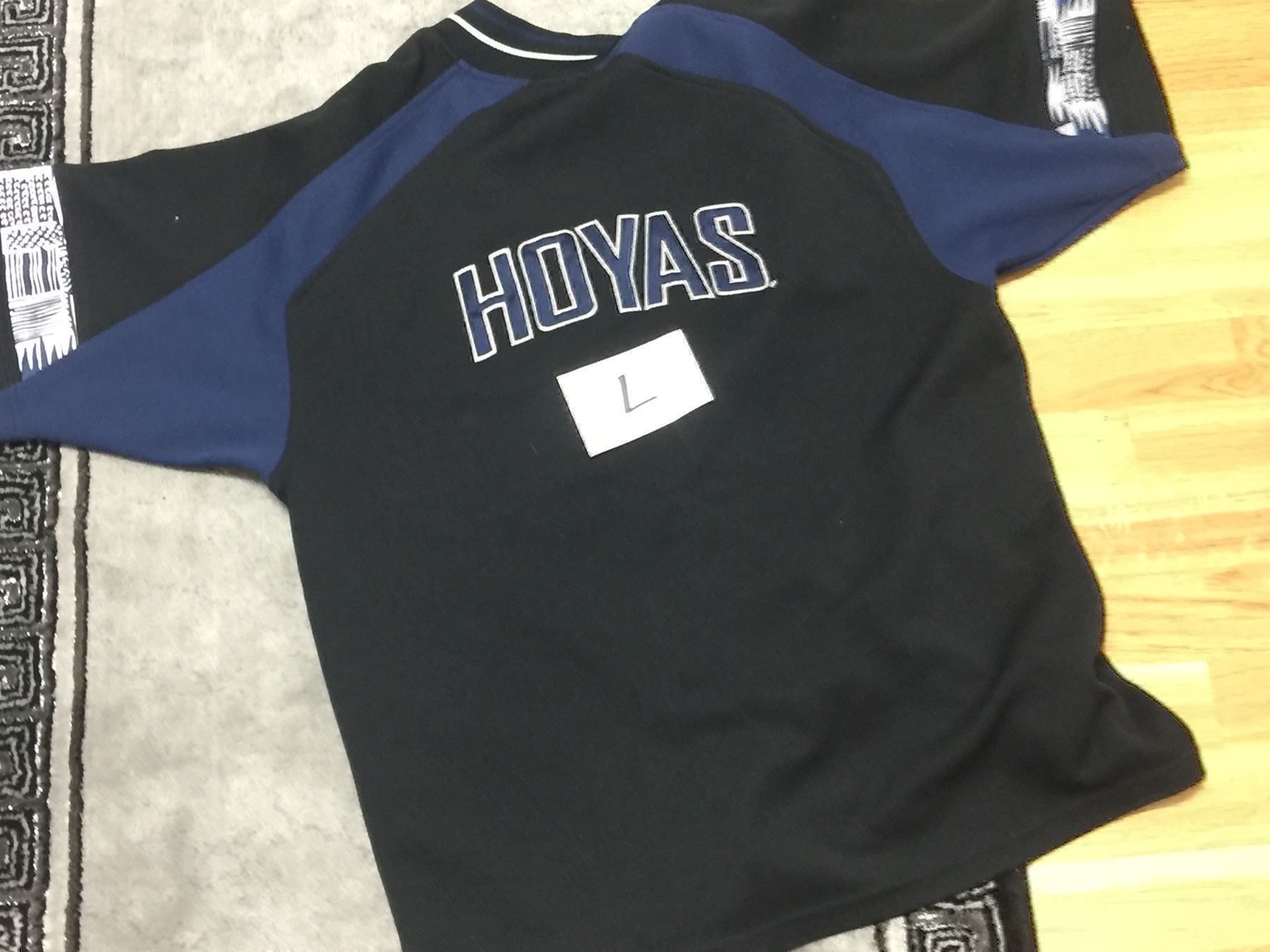 Nike Canottiere & Pantaloni: NIKE GEORGETOWN HOYAS WARM UP SHIRT L – Nuovo (secondo la descrizione) da Uster venduto da ERIC7777777 1