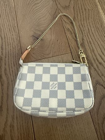 Orig. Louis Vuitton Mini Pochette azur 