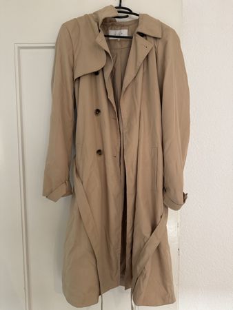 Damen Trenchcoat Vila beige mit Gürtel guter Zustand