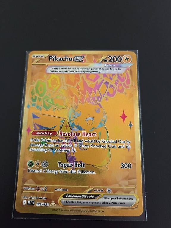 Carte collezionabili: Pokémon Pikachu Ex PRE 179/13 – Usato da Luzern venduto da heini81
