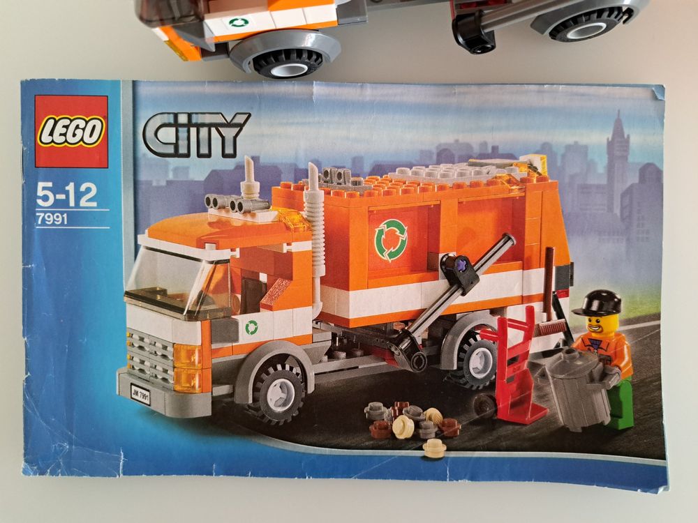 Lego Giocattoli: LEGO City 7991 - Müllabfuhr – Usato da Langendorf venduto da thesi246 6