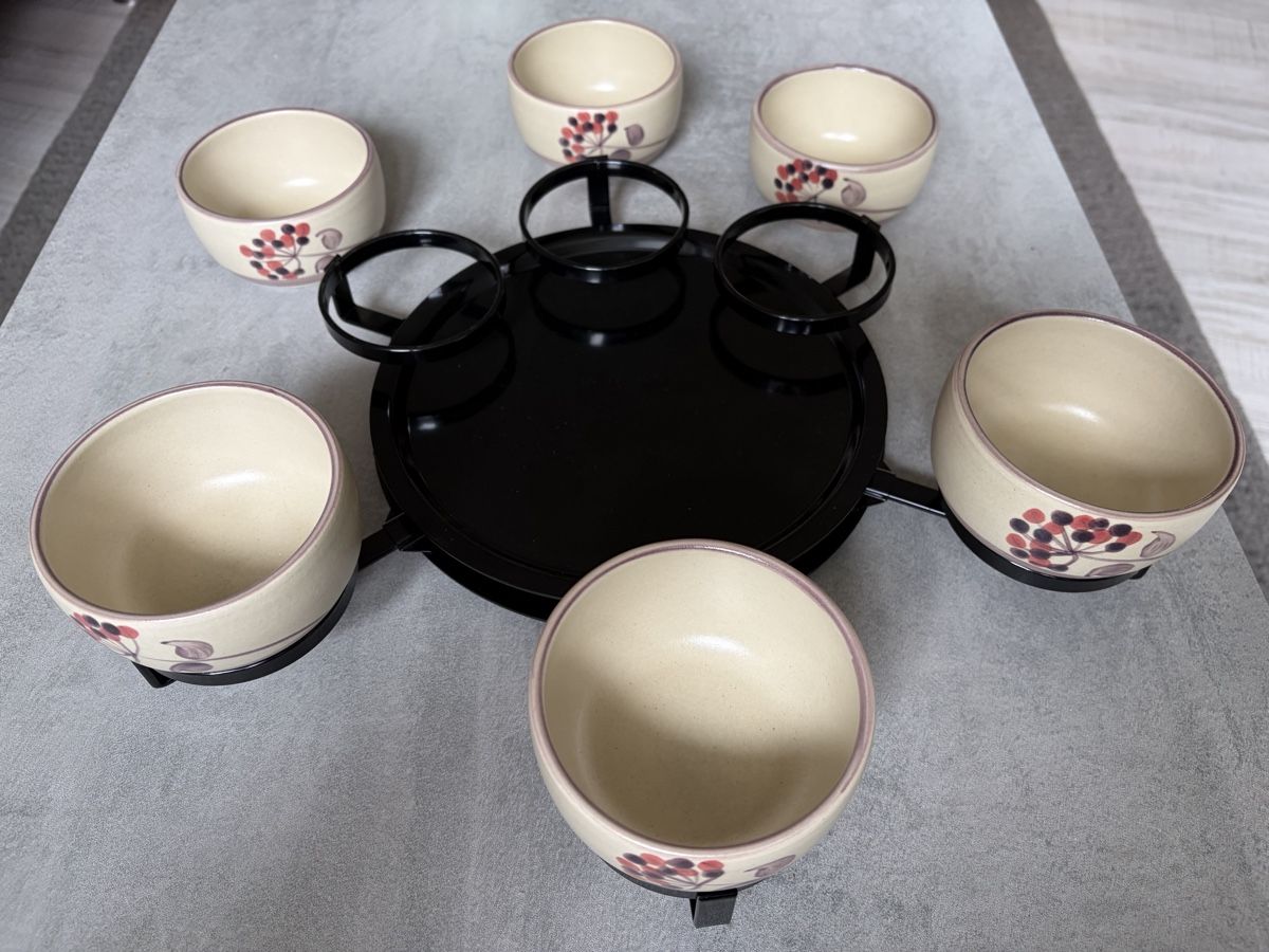 Geschirrsets: Fondue Set Teller Karussell  – Neu und originalverpackt aus Würenlingen von Shovel7 1