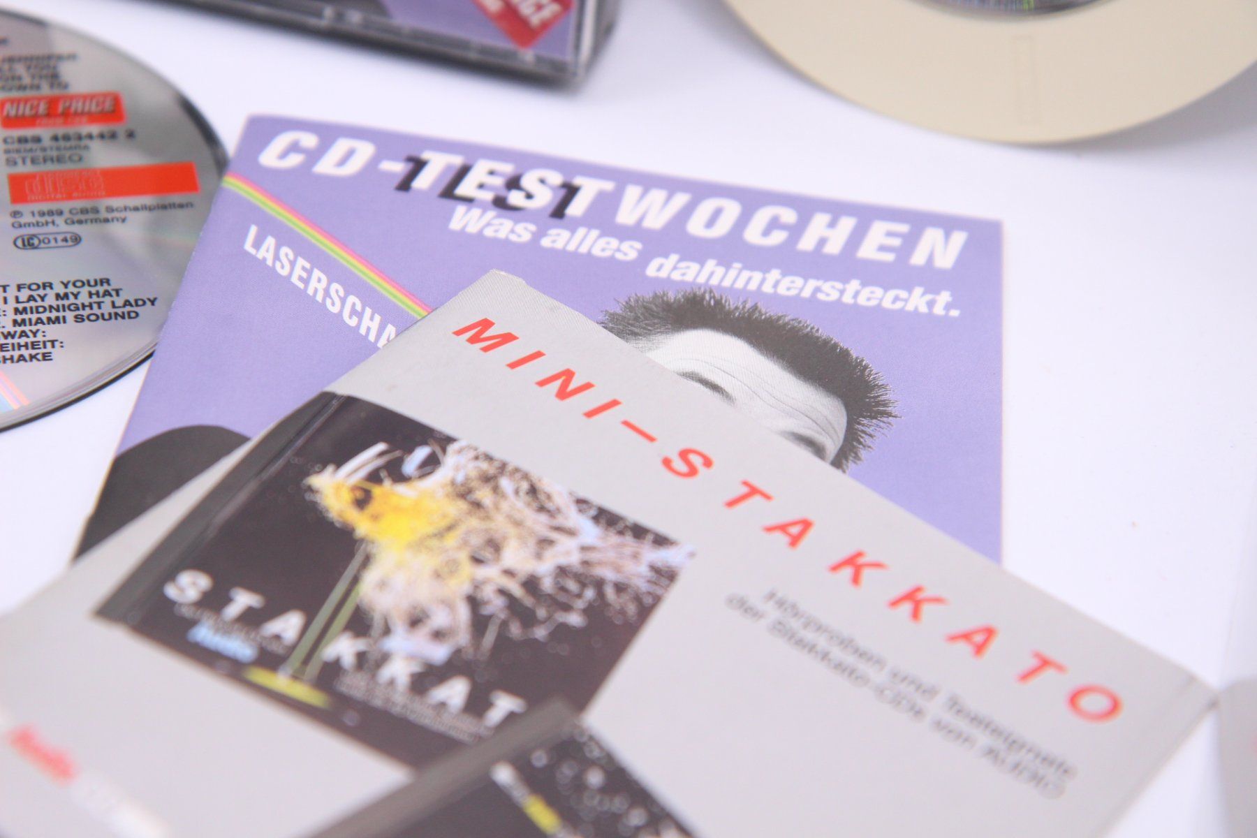 CD: 2 CD Test CD Mini-Stakkato + Chartbreakers + Herbie Hancock – Usato da Ernetschwil venduto da luisvonerni 4