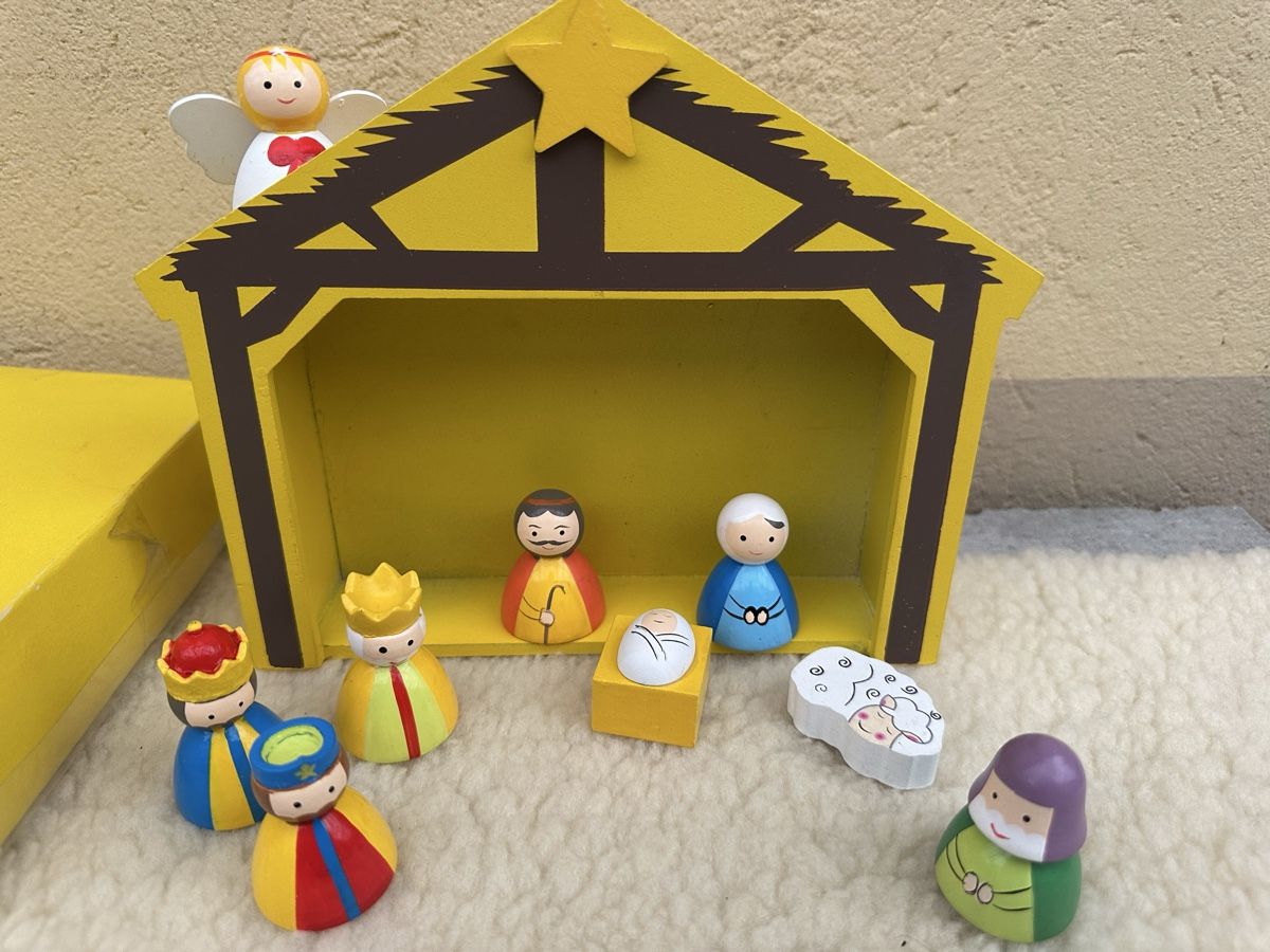 Toutes les décorations: Holz Kinder Weihnachtskrippe  – Neuf (Voir description) à Oberentfelden par vilibrand 4