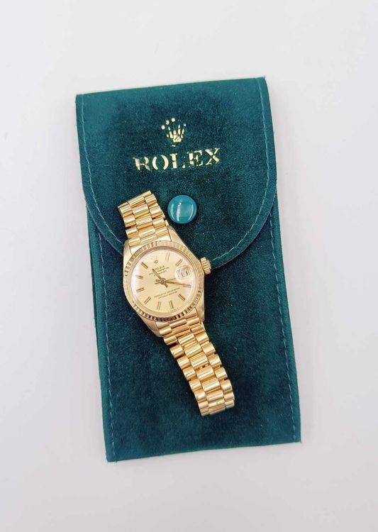 Rolex Orologi: ROLEX OYSTER PERPETUAL DATEJUST IN 18K GELBGOLD, 26MM – Usato da Luzern venduto da EdiGem 4