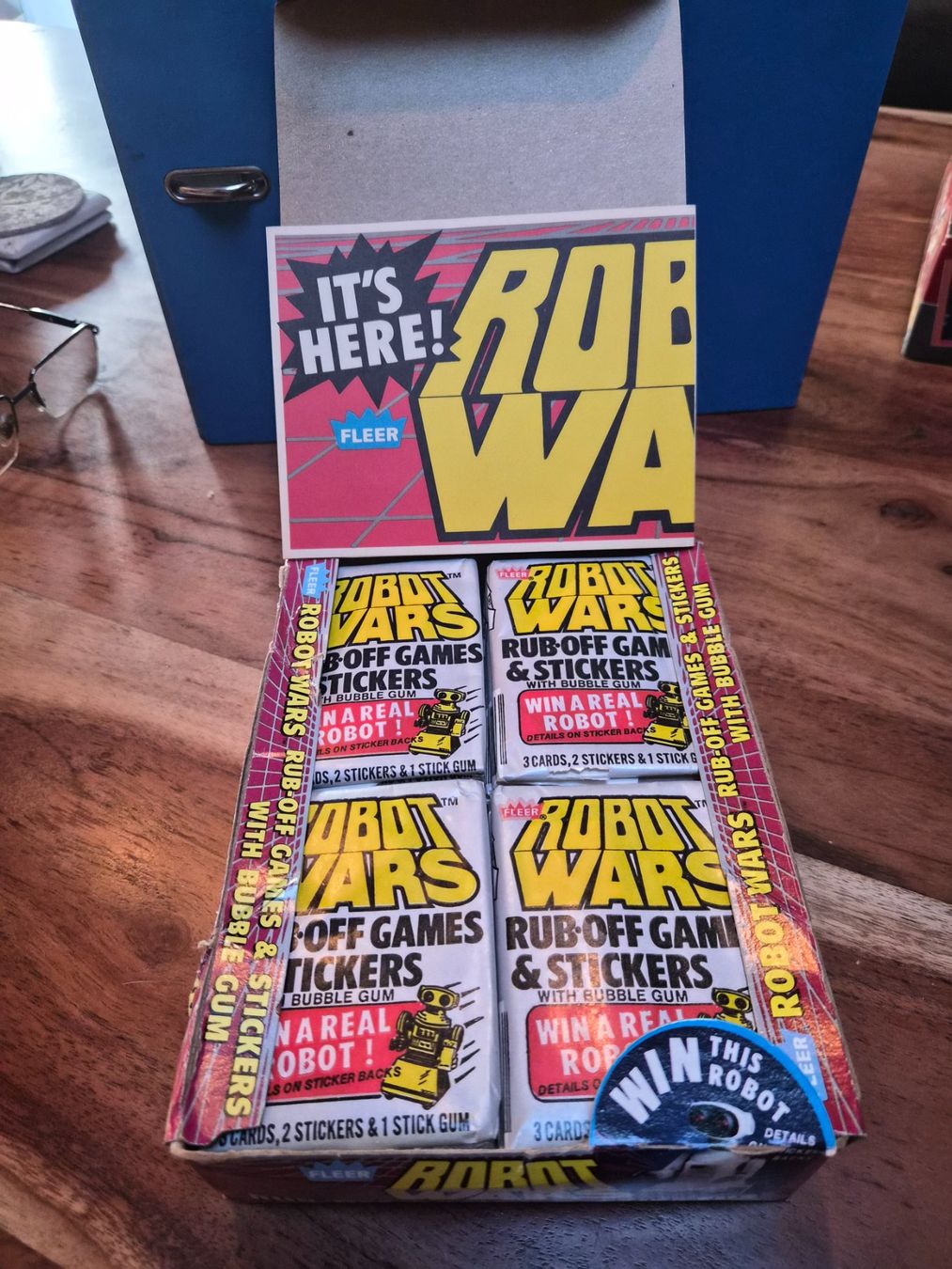Sammelbilder & Trading cards: TRADING CARDS ROBOT WARS 1985 – Neu und originalverpackt aus Schönenberg ZH von heaangst 1