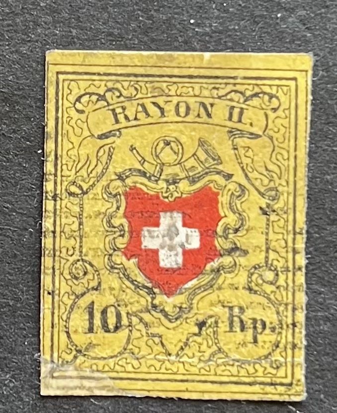 Tutti i francobolli: Rayon II Nr. 16II Rep.  – Usato da Sottens venduto da thigroux