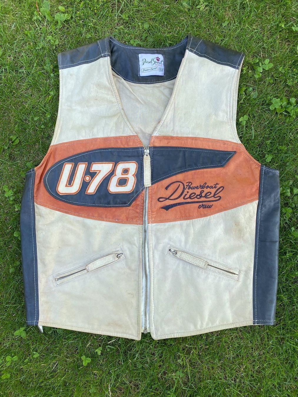 Gilet & Giacche: DIESEL VINTAGE LEDER-Weste U-78 – Usato da Muttenz venduto da Fantom03