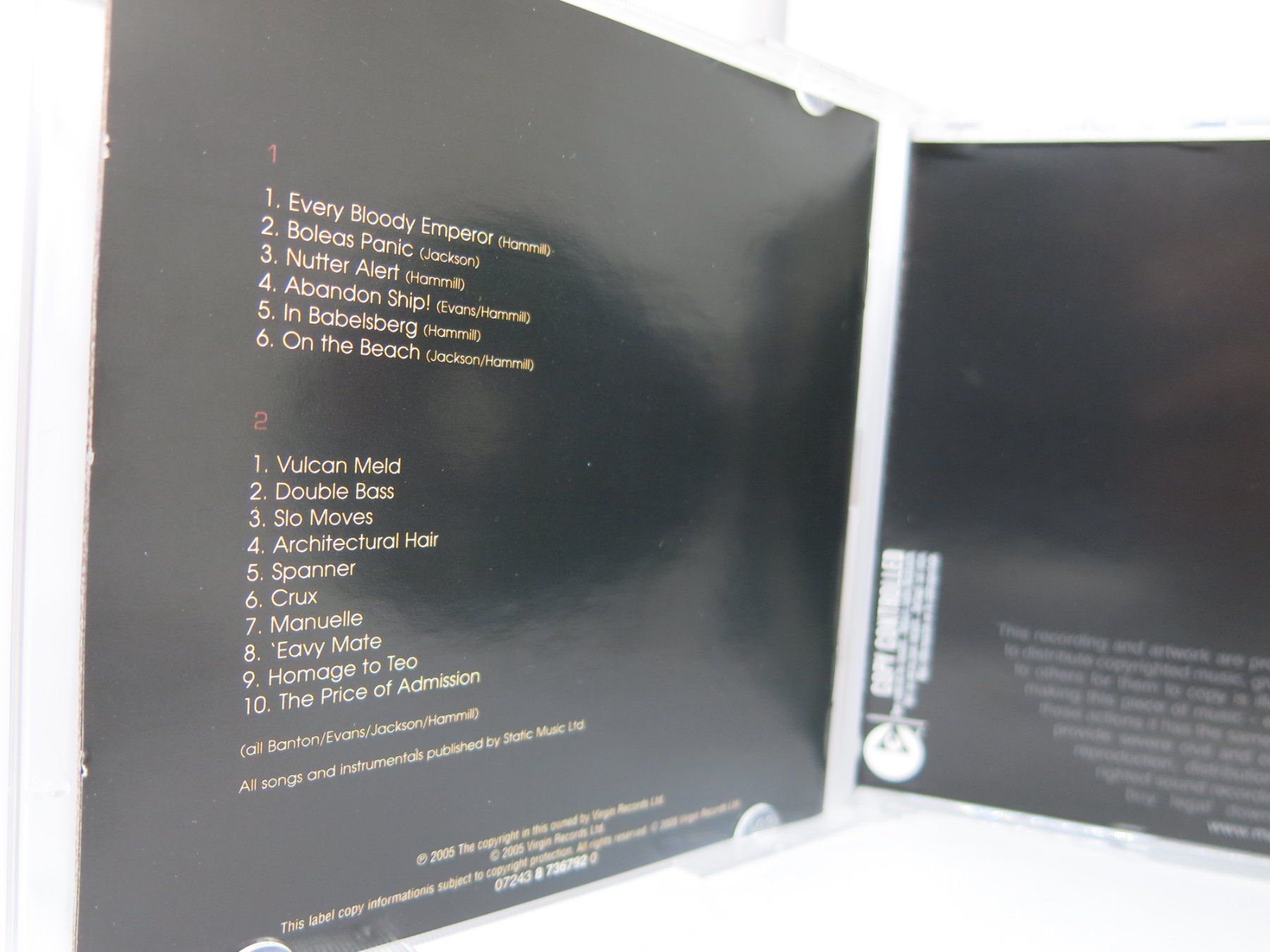 CDs: 2 x CD Van Der Graaf - Present / top Zustand – D'occasion à Ernetschwil par luisvonerni 3