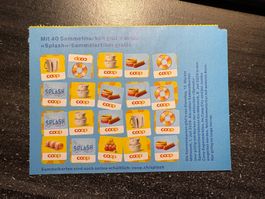 1 volle Coop Splash Karte