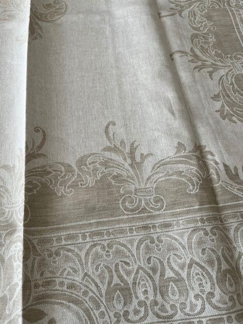Altra biancheria da tavola: Jacquard-Weberei, Tischtuch aus Leinen – Nuovo (secondo la descrizione) da Muri b. Bern venduto da Elfe57 2