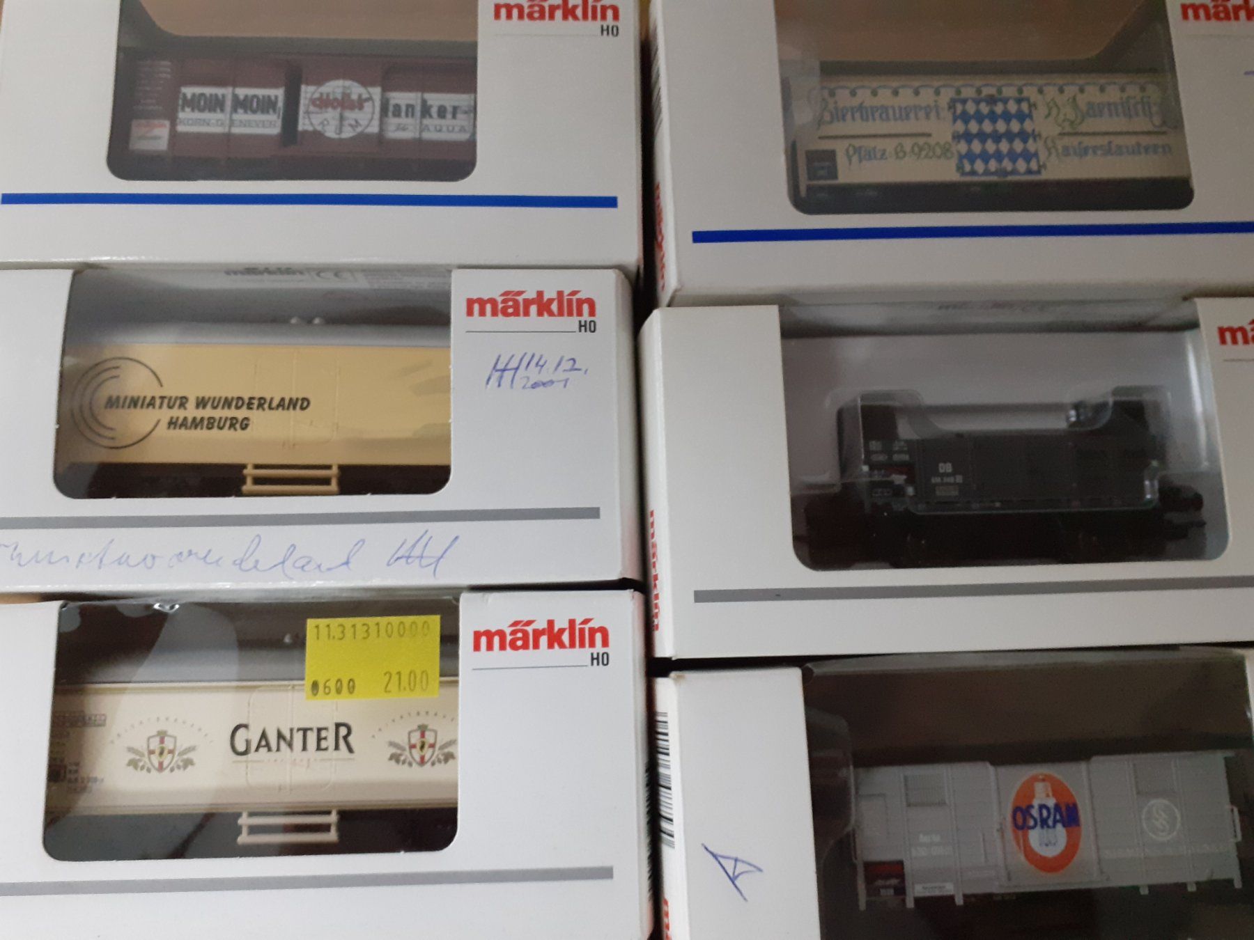Märklin Trains électriques: Märklin-Güterwagen-Set  H0 – Neuf (Voir description) à Arbedo par aladino666 1