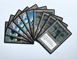 Magic The Gathering Rare Sammlung Ice Age Land 10 Stück