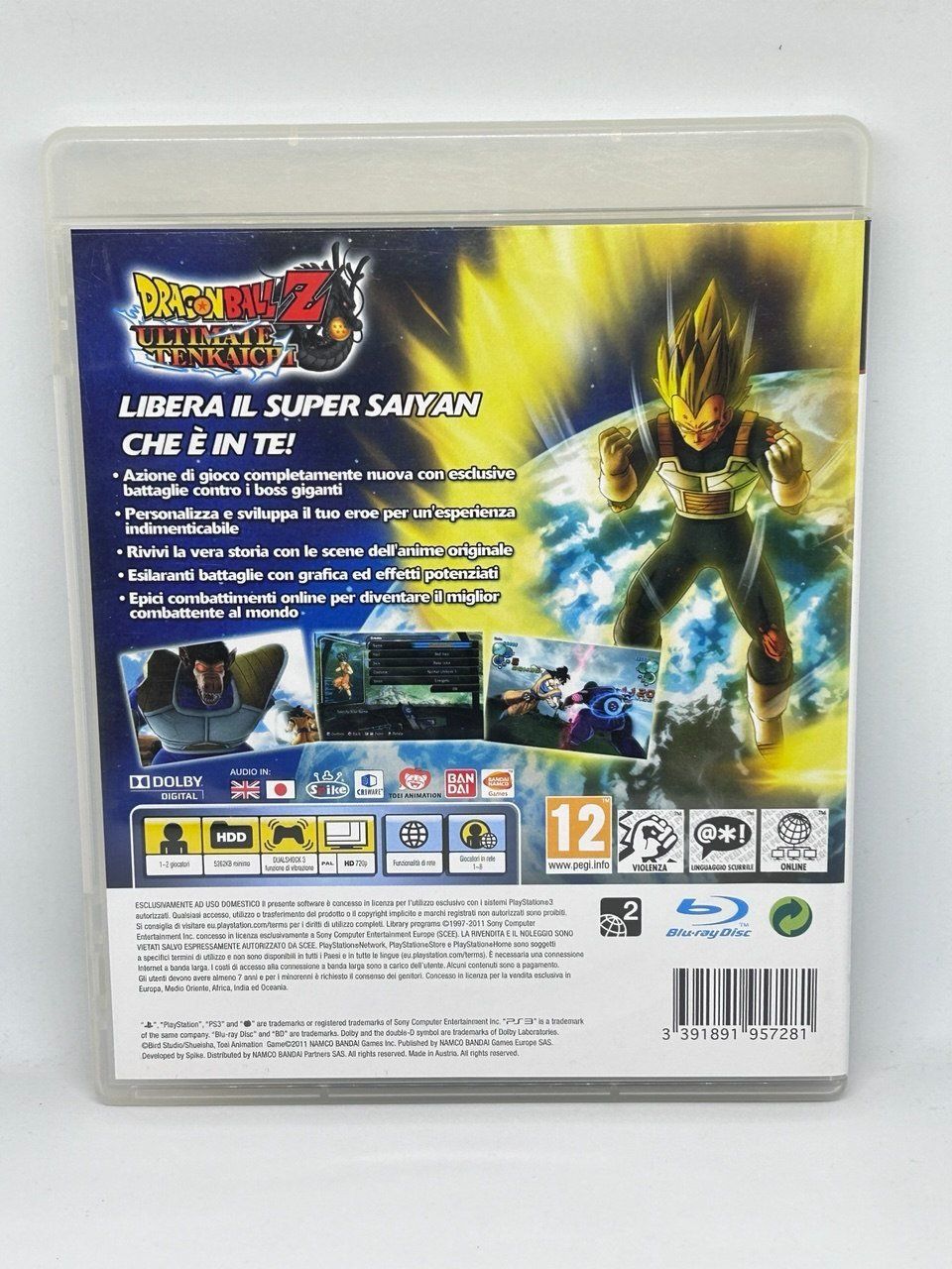 Sony Giochi: Dragon Ball Z: Ultimate Tenkaichi per PS3 – Usato da Giubiasco venduto da LorisVale 1