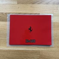 Ferrari 348 Prospekt - Ein Muss für jeden Sammler!