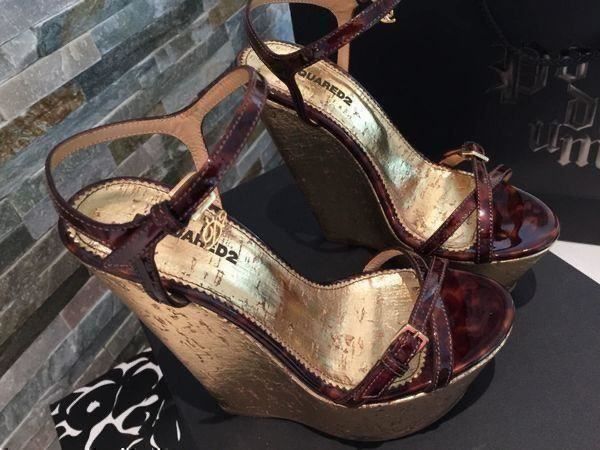 Dsquared2 Damenschuhe: Neu DSQUARED2 Sandalen mit Plattform – Neu und originalverpackt aus Pratteln von Rbubi 3