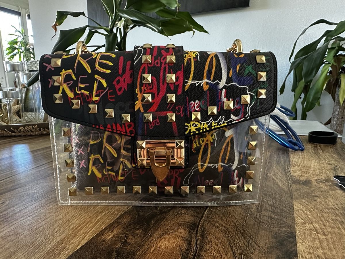 Borse: Tasche mit Graffiti-Print – Nuovo (secondo la descrizione) da Siebnen venduto da luana_cataleya 6