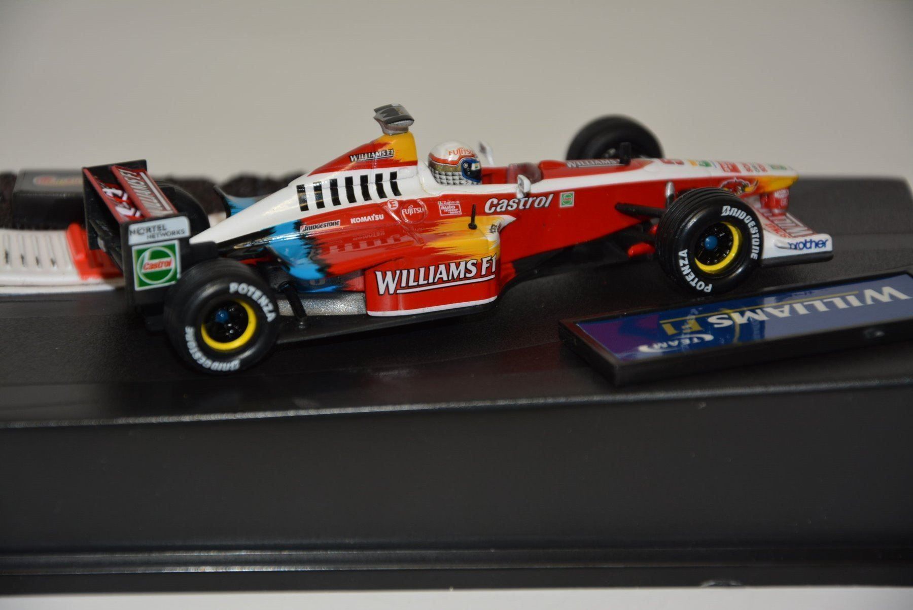 Williams Modellini d'auto: Williams FW21 Zanardi,  Hot Wheels 1:43 – Nuovo e nell'imballaggio originale da Goldach venduto da Feivel9 5