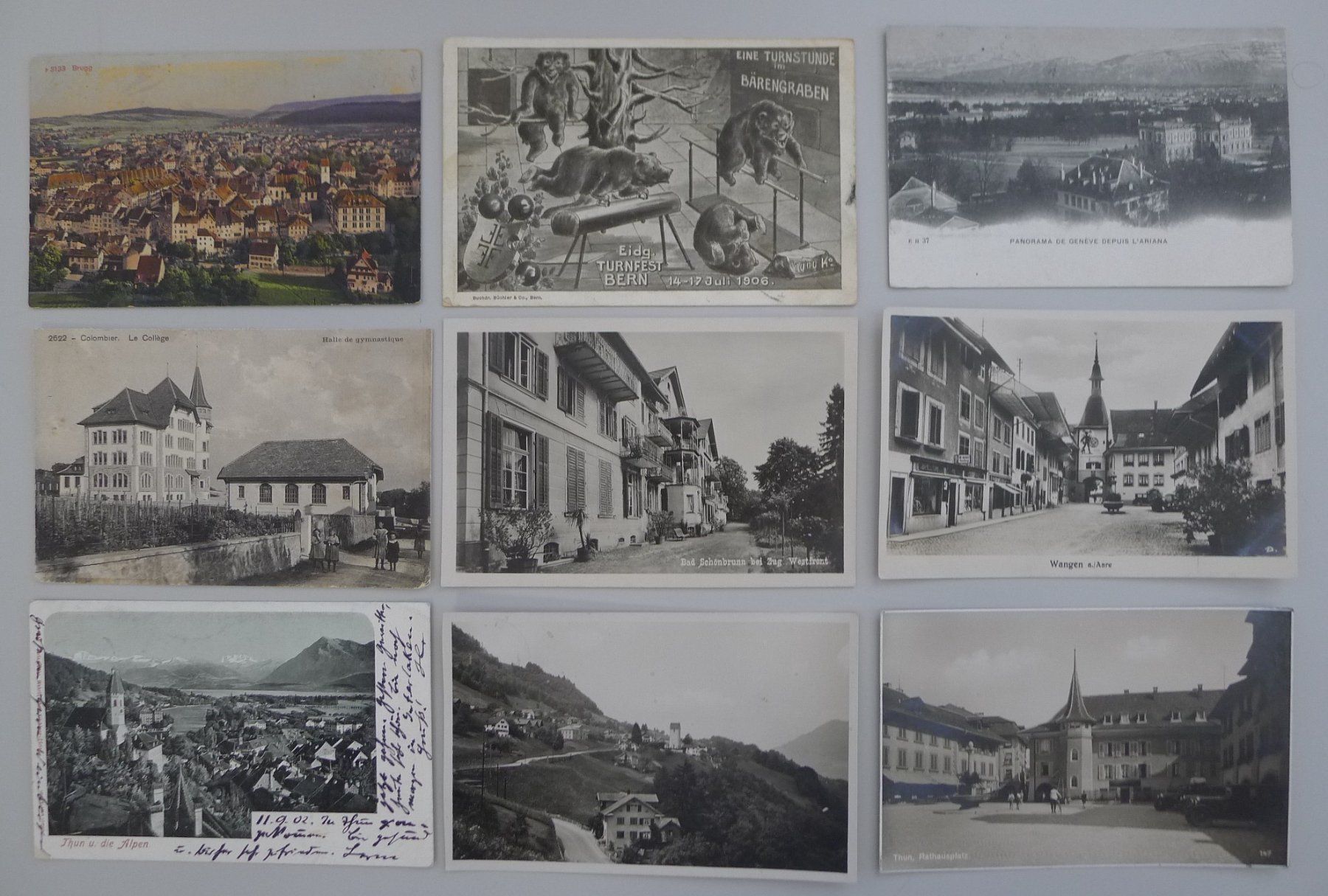 Cartes postales: 1900-1970, Schöne Sammlung mit 500 Ansichtskarten + Lithos – D'occasion à Sursee par Luzernerraute 9