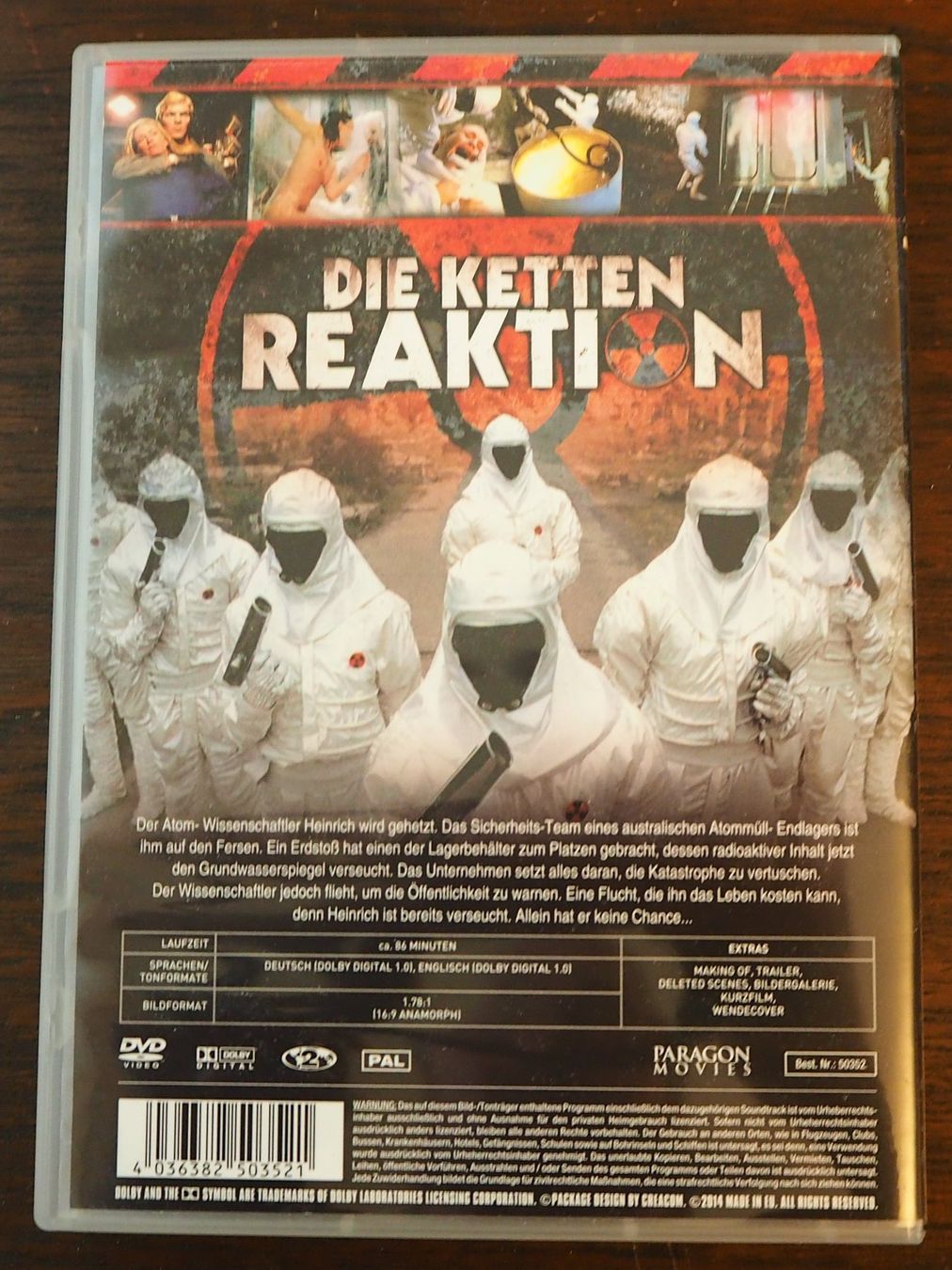 Tutti i DVDs: Die Kettenreaktion / Steve Bisley – Usato da Chur venduto da big_5zx8 1