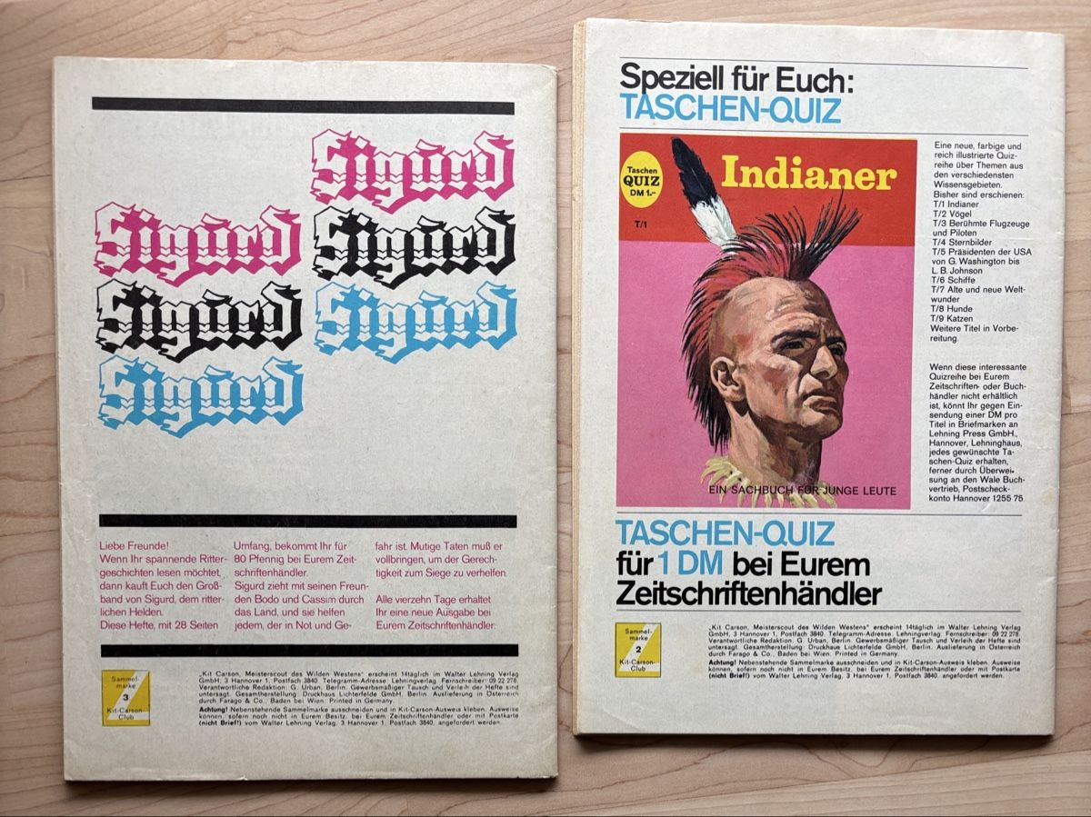 Comics: 13x Kit Carson Sammlung, Lehning Verlag – Gebraucht aus Kehrsatz von Raboy 5