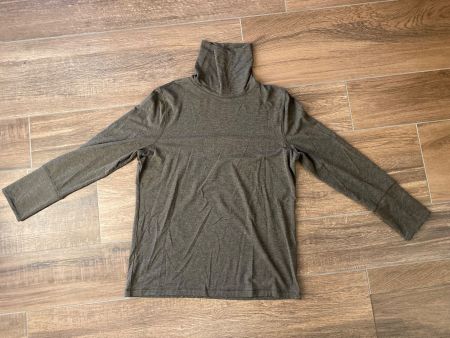 Luisa Cerano Rollkragenpullover braun / grau Gr. 44