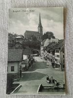 Alte PK / Burgdorf - Protest. Kirche Gelaufen 1926