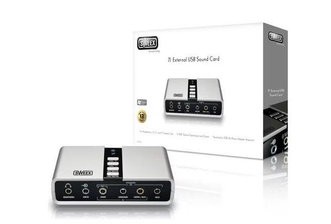 Schede audio: Sweex 7.1 External USB sound card – Usato da Steinhausen venduto da baki1337