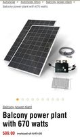 Panneaux solaires Plug&Play