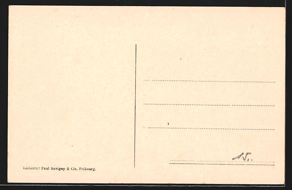 Cartoline postali: Estavayer-le-Lac, Institut du Sacré-Coe – Usato da Berlin venduto da bartko-reher 1