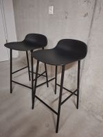 2 Barhocker Normann Copenhagen schwarz